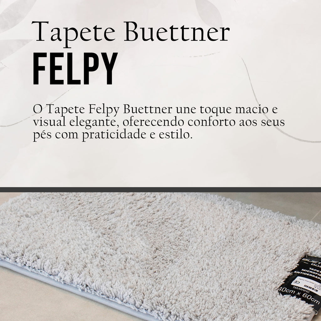 TAPETE BUETTNER FELPY 40 X 60 CM